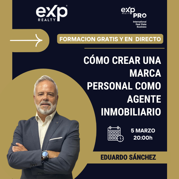 Cómo Crear una Marca Personal como Agente Inmobiliario | formación agente inmobiliario GRATIS by Eduardo Sanchez