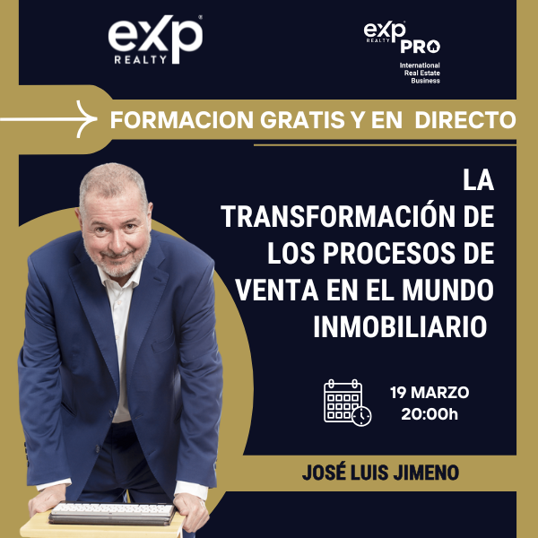 Masterclass Exclusiva para Agentes Inmobiliarios: La transformación de los procesos de venta en el mundo inmobiliario