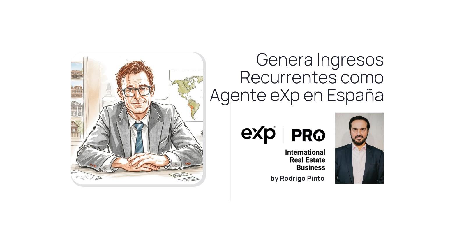 Genera Ingresos Recurrentes como Agente eXp en España